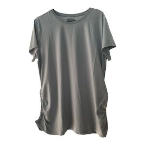 Columbia Leslie Falls Short Sleeve /Gray /Crew Neck